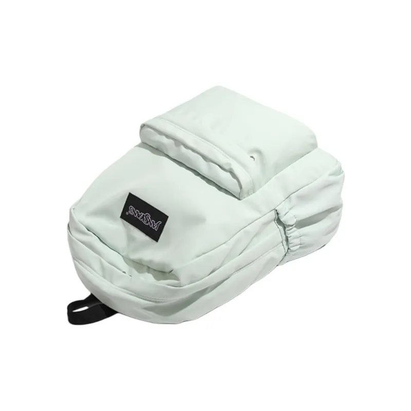 Carksky Nylon Backpack Regular Unisex Turquoise-3