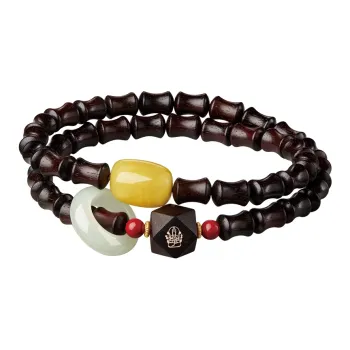 Moonstone Edge Pterocarpus Bracelets Unisex