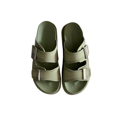 Alexander McQueen Hybrid Slide Slippers Women's Green