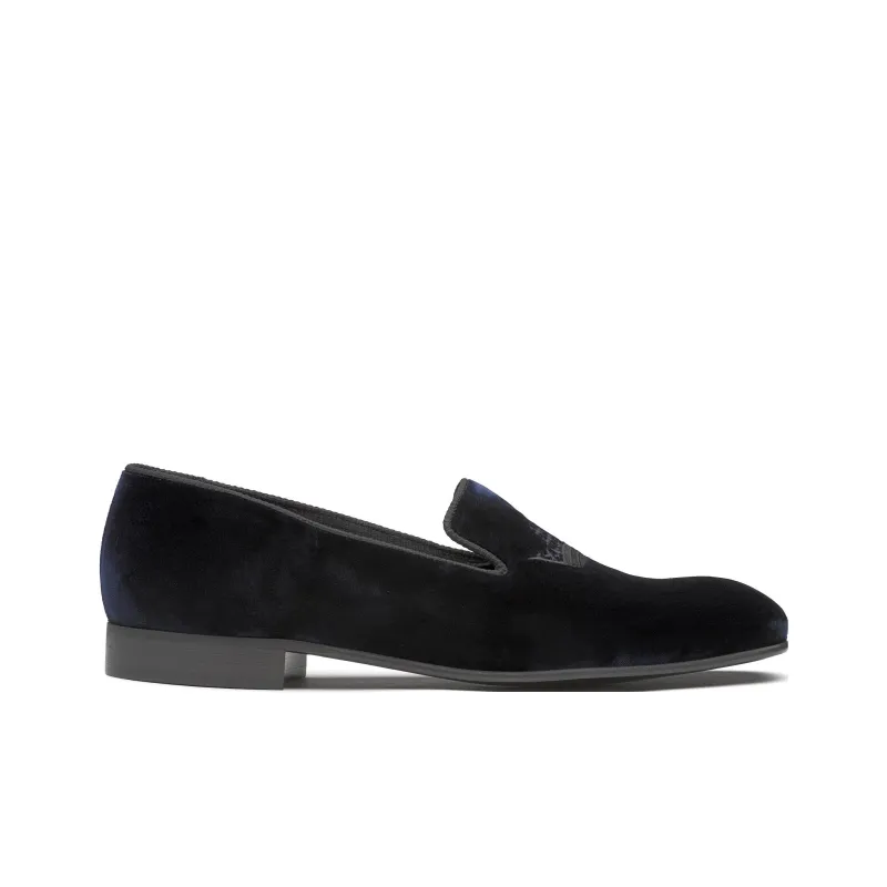 CHURCH'S Sovereign 2 Velvet Crown Loafers-1