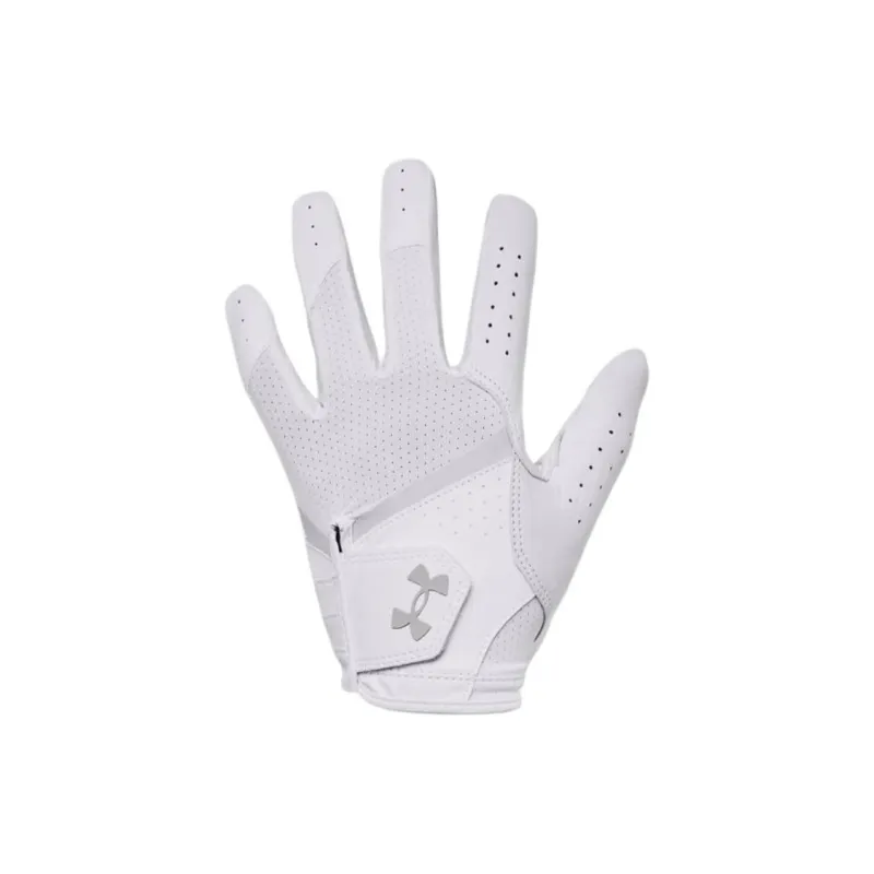Under Armour Leather Sports Gloves Women's White-0