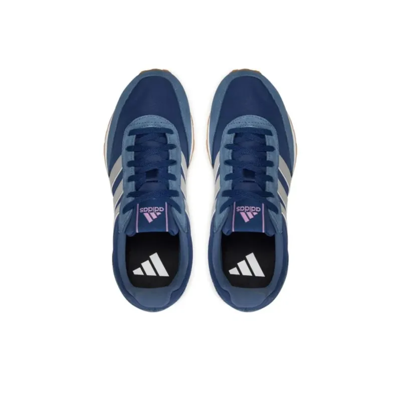 Adidas Run 60s Anti Slip Wear Resistant Low Top Casual Running Shoes Women's Blue-3