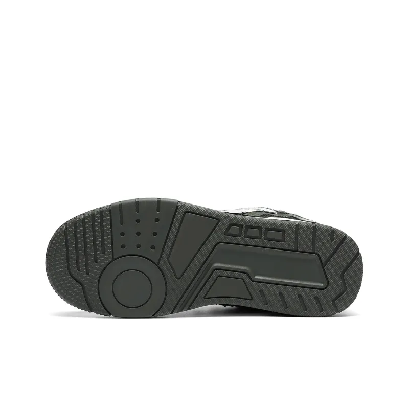 TALKING TOM Warm Coverage Height Increasing Wear-Resistant Slip-Resistant Low-Top Skateboard Shoes Unisex-6