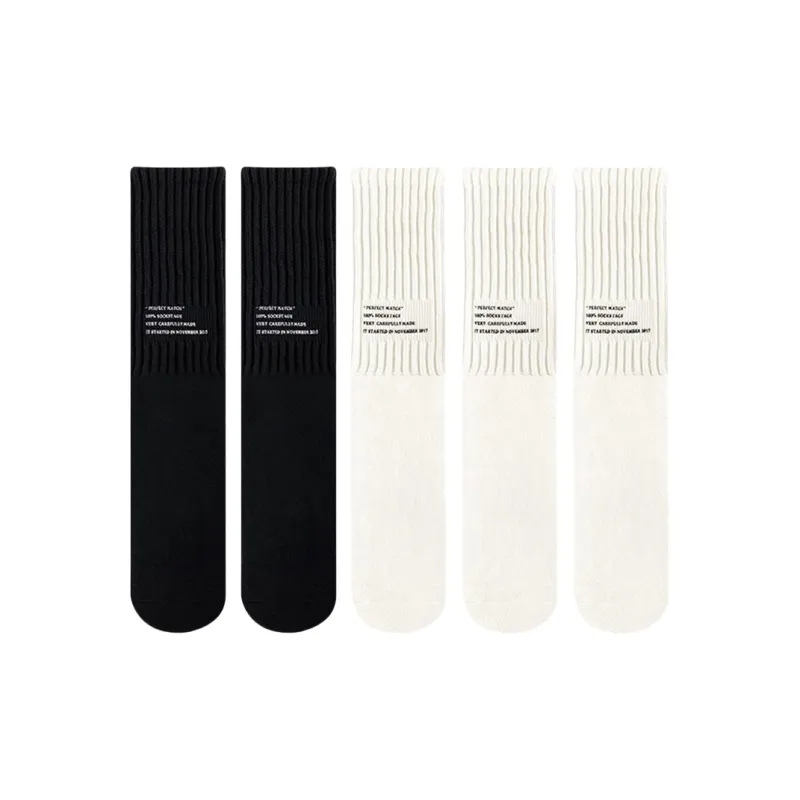 BEAR UNION Knee High Socks Unisex 5 Pack-4