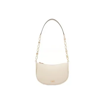 MICHAEL KORS Sheepskin Crossbody One Shoulder Handbag Large Size Women's Milk White