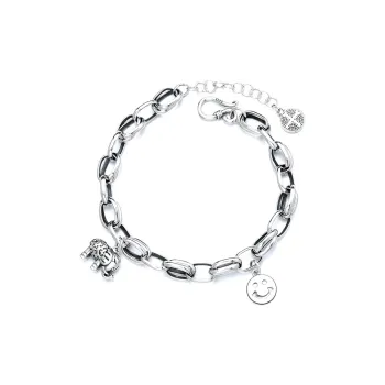 AKAK Titanium Steel Bracelets Unisex