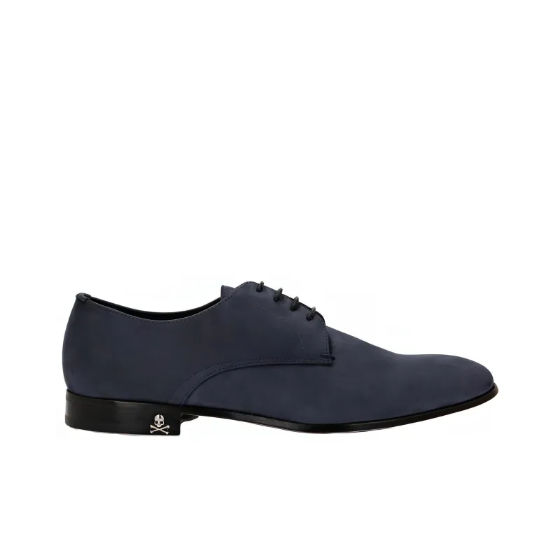 PHILIPP PLEIN Derby Oxford Almond-toe Shoes-1