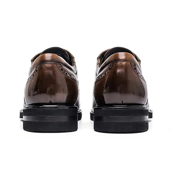 FRYE Dress Shoes Men Low Top Black/Coffee/Earth Yellow-15