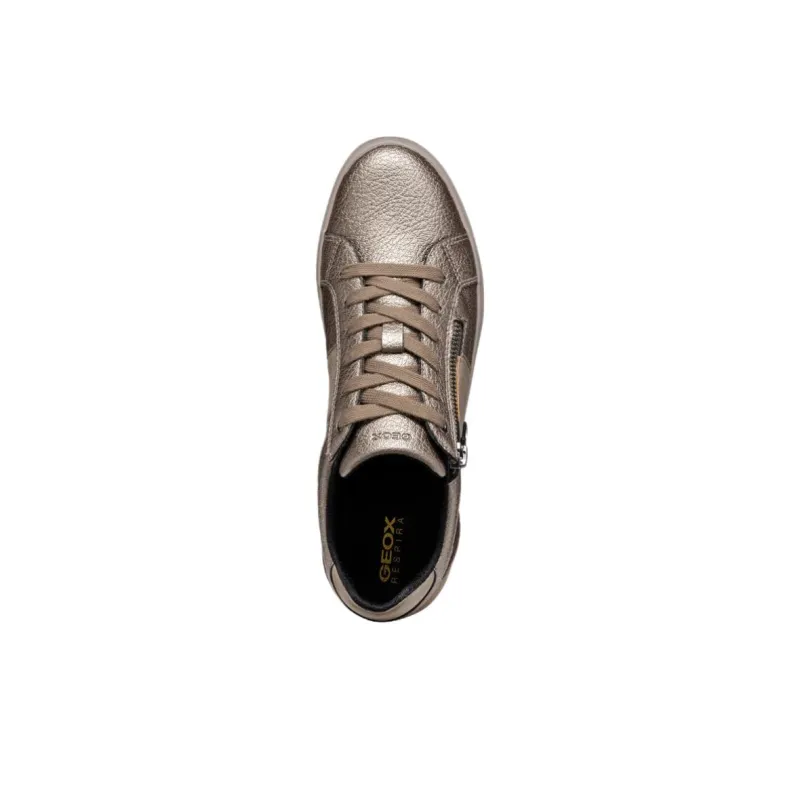 GEOX Blomiee Low-Top Skateboard Shoes Women's Umber-4