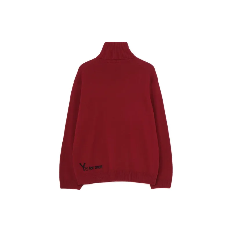 Yohji Yamamoto Y's For Men FW24 Sweater Unisex Red-1