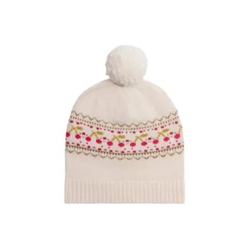 Bonpoint Brigitte Pompom Wool Beanie