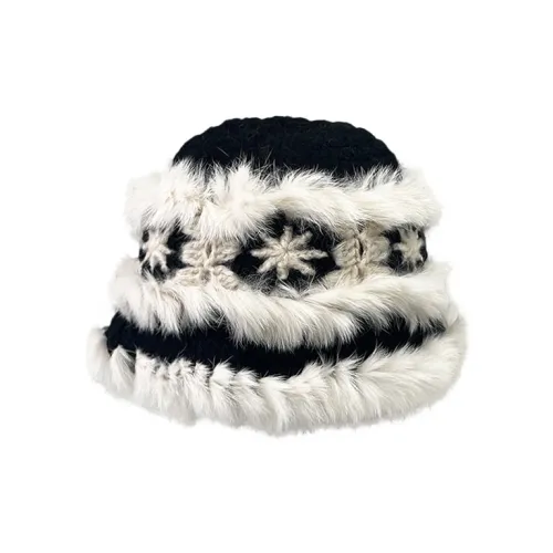 Yalu Preferred Rabbit Fur Beanies Women's