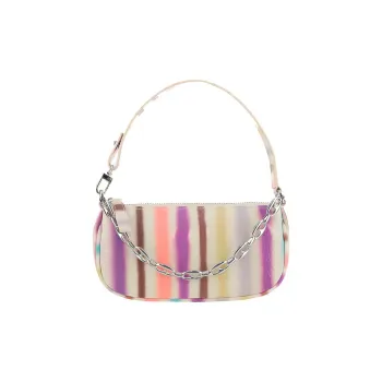 By Far Cow Leather Shoulder Bag Shoulder Bag Handbag Women's White