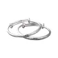 999 Fine Silver, Adjustable/1 Pair Set