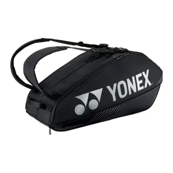 YONEX Badminton Racket Bags 2 Pcs Pack Sports Backpack Black 007 Unisex Front Storage Pocket