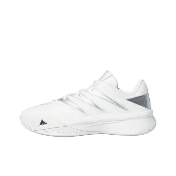 Adidas Dame Certified 3 Low Core White Core Black Silver Metallic