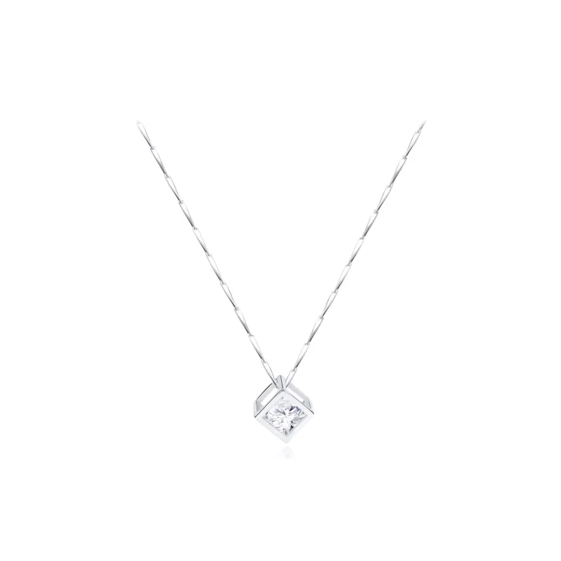 GYFONS 999 Fine Silver Necklaces Women's-0