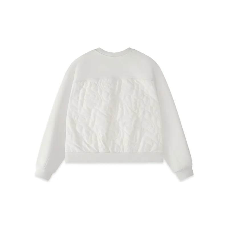 FILA FUSION x P.A.M. Sweatshirt Women's White Sand Gray-1