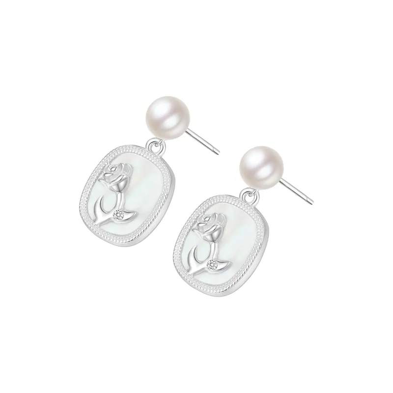 DESIGN CIRCLES S925 Silver Earrings Women's-1