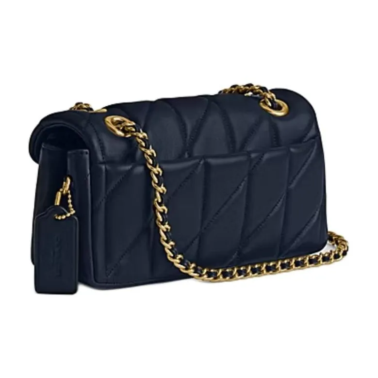 COACH Tabby Nappa Leather Crossbody Bag, Shoulder Bag Regular Women's Dark Marine Blue-2
