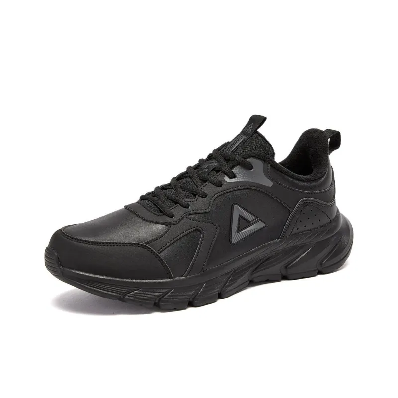 PEAK Anti Slip Wear Resistant Low Top Casual Running Shoes Men's Black-2