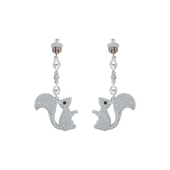 BABYBEI Synthetic Cubic Zirconia Earrings Women's