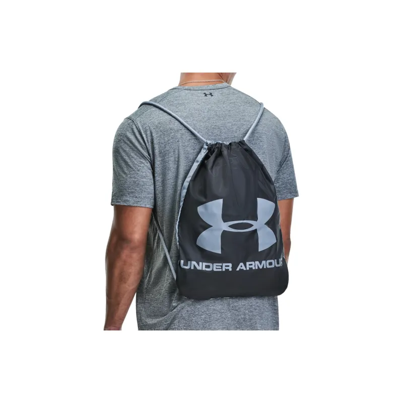 Under Armour Polyester Backpack Regular Unisex Black & Steel-2