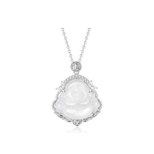 Huaying S925 Silver Necklace For Women's Women's Good Luck