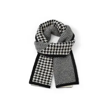 CLARKIA FLOWER Knit Scarves Unisex