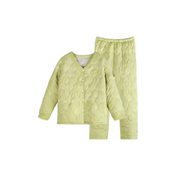 Xuan Liang Pajama Set Women's Coconut Milk Green