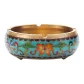 Cloisonne Blue Ashtray-Light Blue