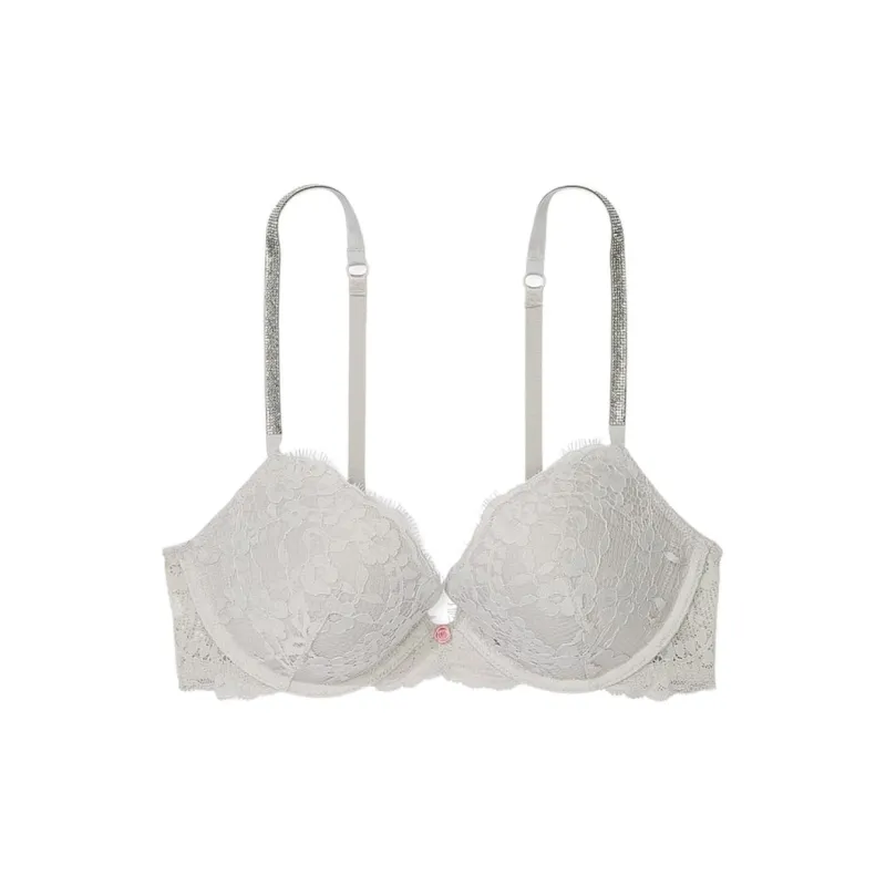 Victoria's Secret Victoria's Secret Fashion Show Series DREAM ANGELS Bra Women's Light Gray-0
