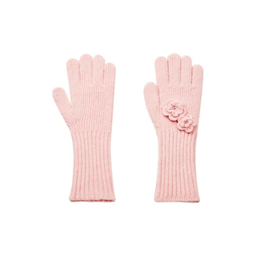 MUYKUY Acrylic Knit Gloves Women's