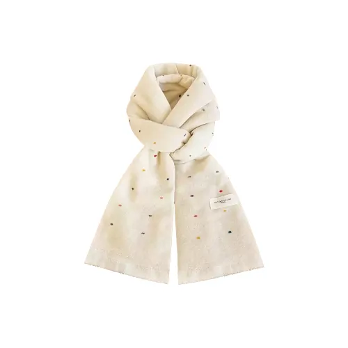 PLAN IN Knit Scarves Unisex