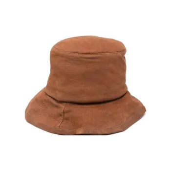 GIORGIO ARMANI 2010s Leather Hat