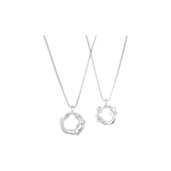 Fan Xing As Season S925 Silver Necklaces Unisex