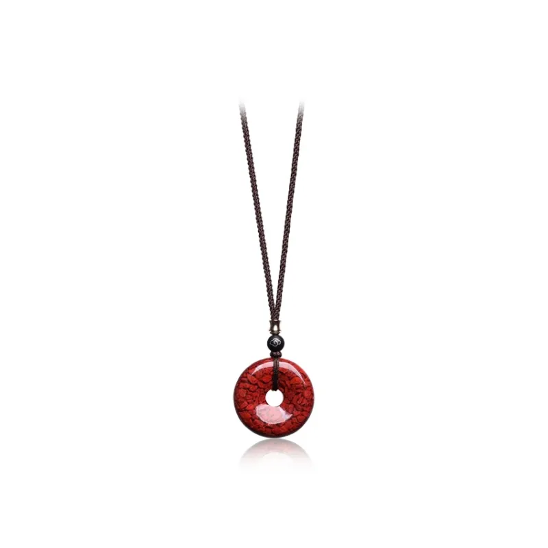 LuluCanaan Cinnabar Necklaces Unisex-0
