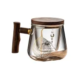 [Walnut Wood]Bodhi Guanshan 400ml[Guanshan Filter]