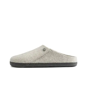 Birkenstock Zermatt Abrasion Resistant Closed Toe Slippers Unisex Light Gray Regular