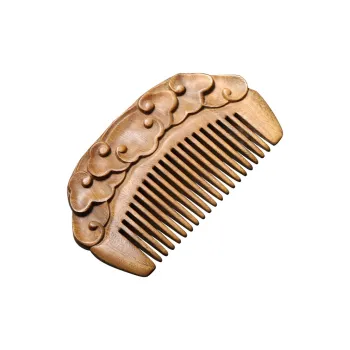 XIBI Classic Brogues Sandalwood Comb Massage Scalp Hair Growth