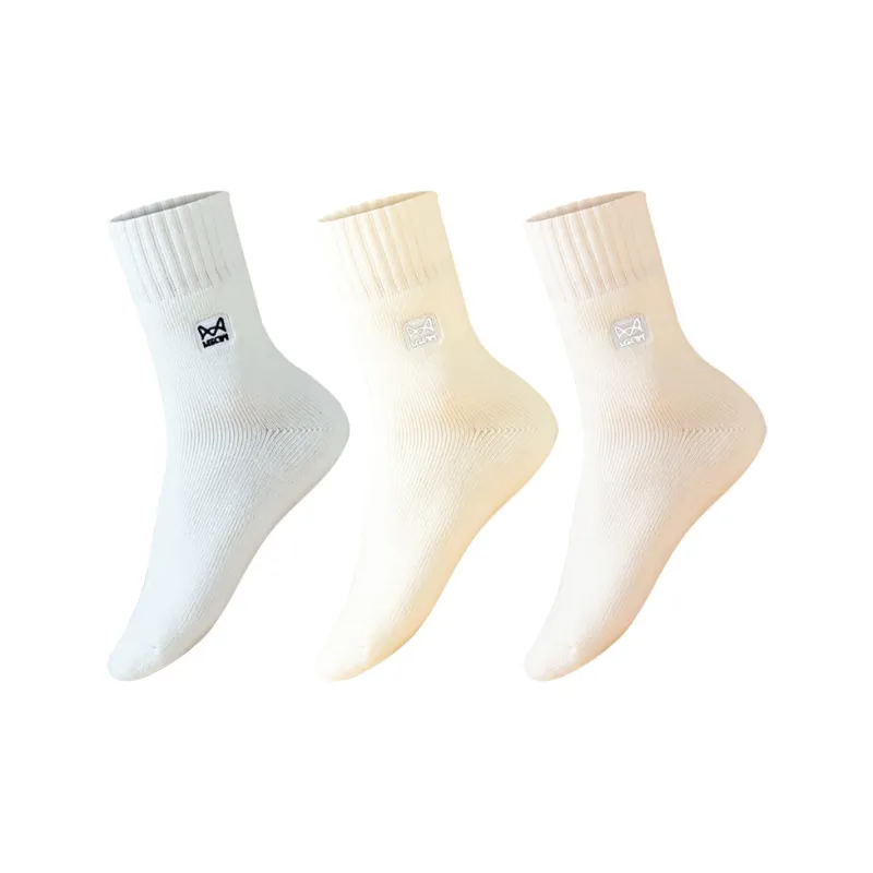 MIIOW Trend Party Series Mid Calf Socks Unisex 3 Pack-8