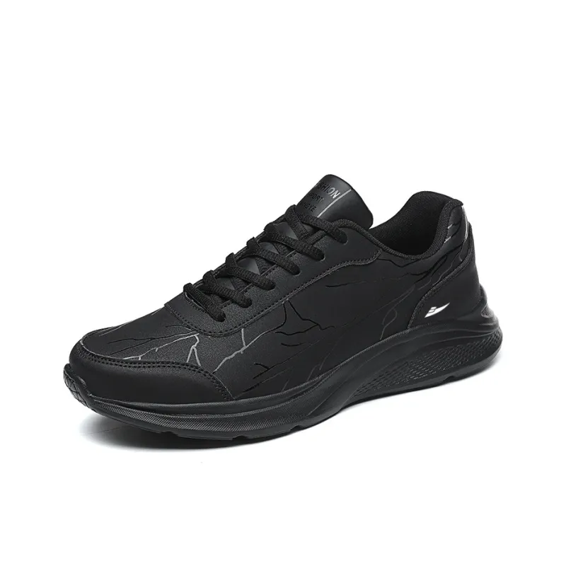 Kuding Slip-Resistant Water-Resistant Low-Top Casual Shoes Men's-1