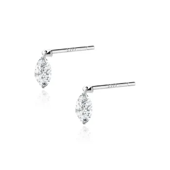EAR PARTNER 999 Fine Silver Stud Earrings Unisex