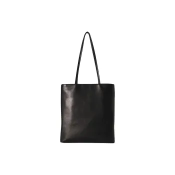 THE ROW Lambskin Tote Bag Shopping Bag Shoulder Bag Handbag Regular Men's Black