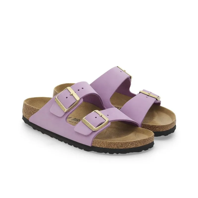 Birkenstock Arizona Series EVA Slip-Resistant Slide Slippers Women's Light Purple Regular-2