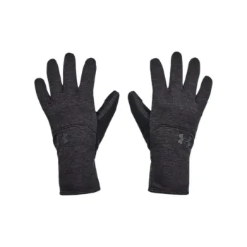 Under Armour Polyester Knit Gloves Men's Black