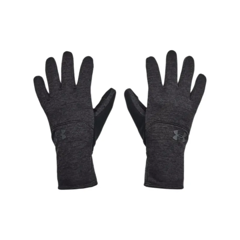 Under Armour Polyester Knit Gloves Men's Black-0