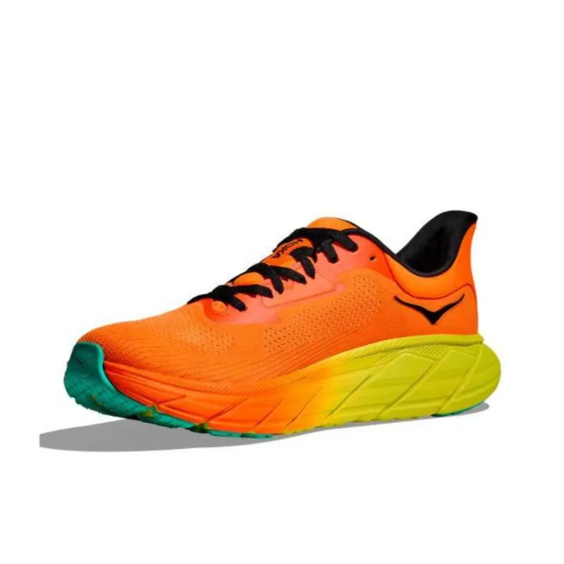 HOKA ONE ONE Arahi 7 Electric Tangerine Black-2