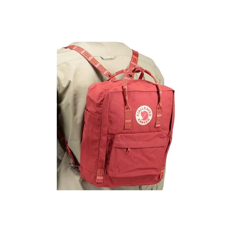 Fjallraven Vinylon Backpack Mini Unisex Deep Red-4