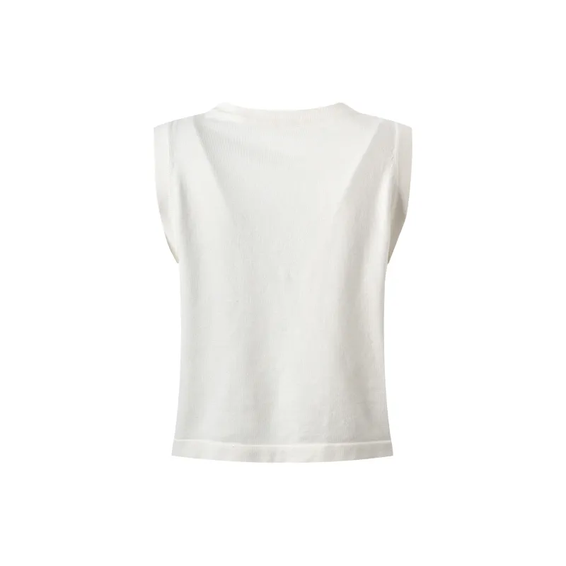 CHARM PICK Tank Tops Women's White-1